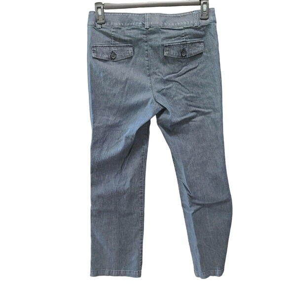 Dockers Womens Jeans Blue Size 30' Zip Clasp Closure Faux Pockets Front And Back - Picture 2 of 12